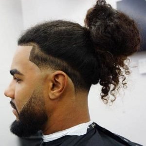 Black Man Bun